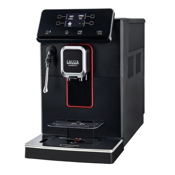 Gaggia Magenta PLUS Vollautomatische Espressomaschine, Kunststoffgehäuse, Zeitschaltuhr, Integriertes Mahlwerk, Milchaufschäumer