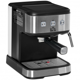 More about HOMCOM Espressomaschine Kaffeemaschine aus Edelstahl Siebträgermaschine mit Milchschäumer 1,5L Wassertank 15 Bar für Espresso Ca
