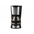 DOMO Kaffeemaschine mit Timer & Glaskanne für 12 Tassen