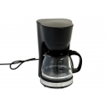 Kaffeemaschine Deski 750 Watt bis 10 Tassen 1,25L Schwarz
