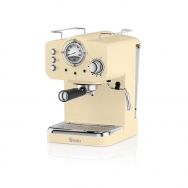 More about Swan Products Swan SK22110CN - Espressomaschine - 1,2 l - Gemahlener Kaffee - 1100 W - Cremefarben