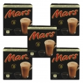 Mars Pods Getränkepulver, Kakaogetränk 5er Set, Schokogetränk, Mars Riegel, Dolce Gusto kompatibel, Kaffeekapseln, 5 x 8 Kapseln