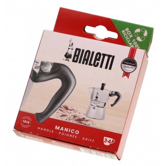 Bialetti 0800242 Griff für Moka Express 3/4 Tassen Espressokocher