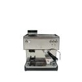 Quick Mill 02835 Superiori Profi CON Macinacaffe' Traditionelle Espressomaschine, Edelstahlgehäuse, Milchaufschäumer