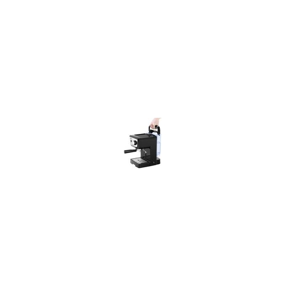 ECG ESP 20101 Black Hebel-Kaffeemaschine, Kunststoff, 1.25 liters