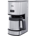 AEG CM4-1-6ST Kaffeemaschine / 1,25 l Thermokanne / 10 Tassen / Geschmack/Aroma wählbar / Anti-Tropf Ventil / entnehmbarer Filte
