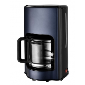More about Kaffeeautomat Kaffeemaschine 1,9L 15 Tassen metallic blau Glaskanne 1000W*90397