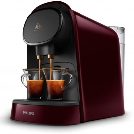 More about PHILIPS L'or Barista LM8012 / 80 Red Velour Doppel-Espresso-Kapsel-Kaffeemaschine + 9 Kapseln