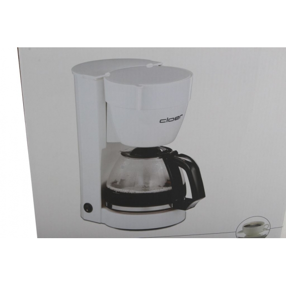 Cloer 5011 Kaffeeautomat Filter in für 10 TASSEN weiß