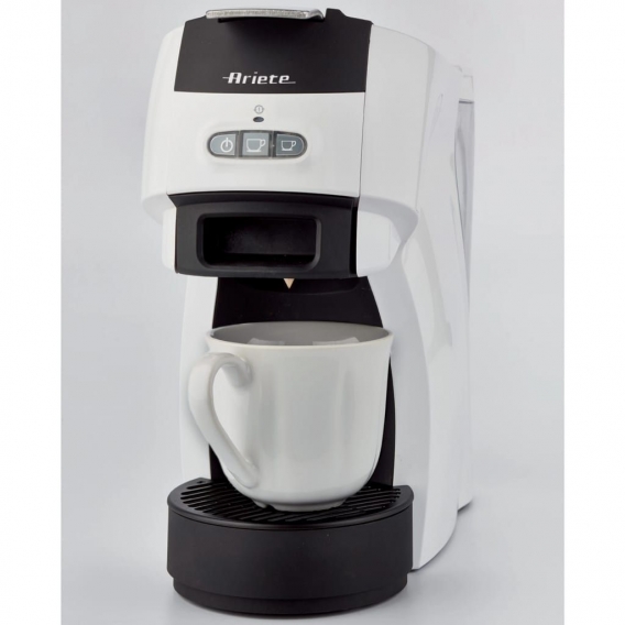 Ariete Kaffeemaschine 1100W 600 ml Weiß und Schwarz