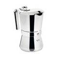 Giannini Espresso-Kaffeemaschine mit Schnappverschluss aus Edelstahl Silber (62,90)