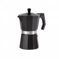 Camp4 Kaffeebereiter Espressokocher NERO 6 Tassen 350 ml Aluminium schwarz 92223