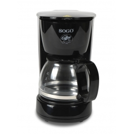 More about SOGO - Elektrische Filterkaffeemaschine für 4 Tassen, 650 W, 0,6 l, CAF-SS-5655, schwarze Farbe