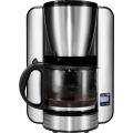 MEDION® Kaffeemaschine MD 16230, Timer-Funktion, Tropf-Stopp, 1080 Watt, 1,5 L Fassungsvermögen, silber