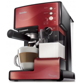 More about Breville PrimaLATTE, Kombi-Kaffeemaschine, 1,5 l, Kaffeepad, Gemahlener Kaffee, Schwarz, Rot