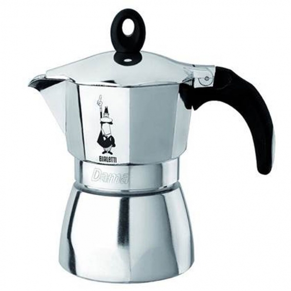 Bialetti Dama Nuova Alu Espressokocher 6 Tassen Espresso Maschine Kocher