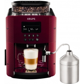 More about Krups EA 8165 Vollautomatische Espressomaschine, Kunststoffgehäuse, Tassenwärmer, Integriertes Mahlwerk, Milchaufschäumer, Wasse
