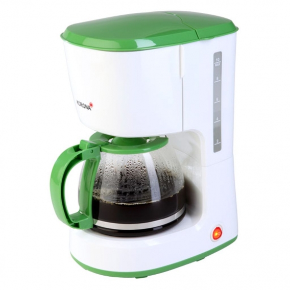 Korona Kaffeeautomat 10121, 800 W, Anti-Tropf-Funktion, Grün/Weiß