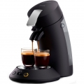 Philips Senseo CSA220/69 Original Plus Premium - Kaffeepadmaschine - matt schwarz/metall