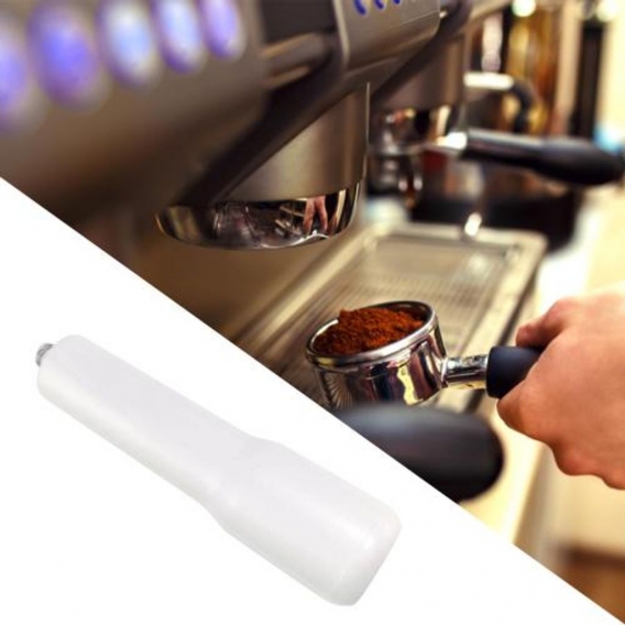 Siebträgergriff Massivholzgriff Kaffeemaschine Cafe Tools Zubehör für Espresso Coffee Cafe Machine Barista Farbe Weiß M10