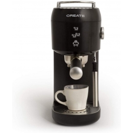 More about CREATE THERA STUDIO Kaffeemaschine Espresso Maschine halbautomatisch schwarz