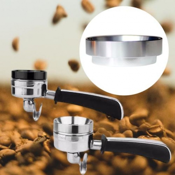 Kaffee-Dosiertrichter, magnetischer Espresso-Dosiertrichter, universelle Kaffee-Dosierringe für Espresso-Barista-Werkzeug, Kaffe