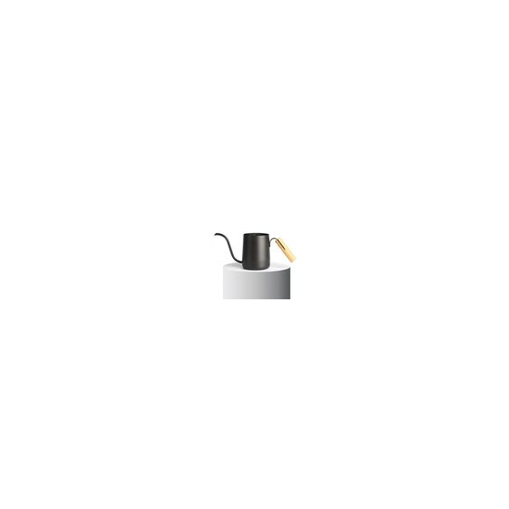 Handtropfkaffeekessel Holzgriff Kaffeekessel Tropftopf für Kaffeemaschine