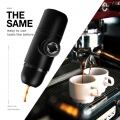 Mini Tragbare Kaffeemaschine Druck Espresso Manuelle Handheld Espresso Kaffeemaschine Für Auto Reisen Camping Wandern Home Offic