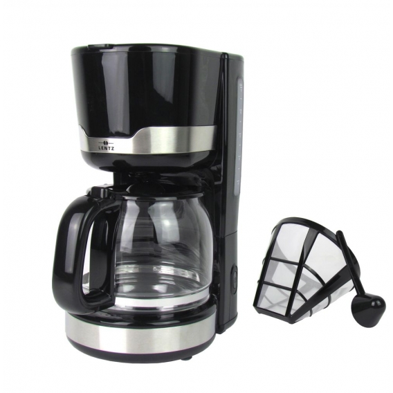 Kaffeemaschine Filterkaffeemaschine Kaffeeautomat - 1,5 Liter – Permanentfilter inkl. Messlöffel - 1000 Watt