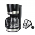 Kaffeemaschine Filterkaffeemaschine Kaffeeautomat - 1,5 Liter – Permanentfilter inkl. Messlöffel - 1000 Watt