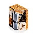 G.A.T. Pepita italienischer Kaffeekocher aus Aluminium, Nr. 27.900.000.46