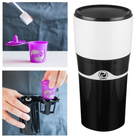 More about Tragbare Drip Kaffee Maker Reise Becher, kompatibel mit Nachfüllbare K Tassen Einzel-Dienen Tragbare MIni Manuelle Kaffee Maschi