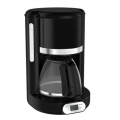 Moulinex FG380A41/B41/B10/E41 Filterkaffeemaschine, Kunststoffgehäuse, Glaskanne, 15 Tassen, Zeitschaltuhr
