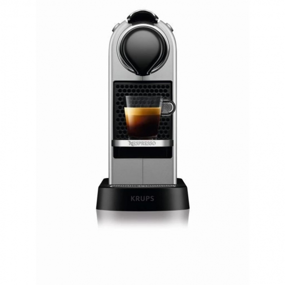 Krups Nespresso CitiZ, Espressomaschine, 1 l, Kaffeekapsel, 1260 W, Silber