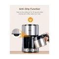 Sboly Filterkaffeemaschine mit Thermokanne, Kaffeemaschine für 8 Tassen Kaffee, 24-Stunden-Timer, 5 min Brühzeit, 35oz Thermoska