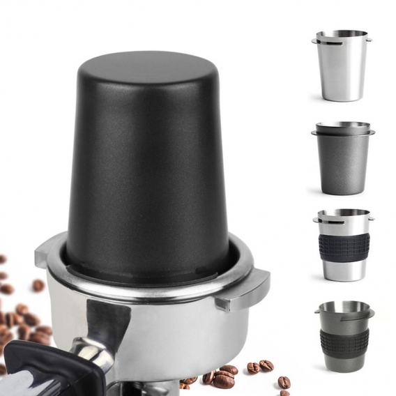 AcserGery 51 / 58M Espressomaschine Ausgabebecher / Unterstützung Dropshipping Edelstahl Kaffeespendebecher Pulverzuführung Teil