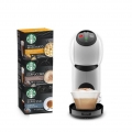 KRUPS Genio S Nescafé Kapseln Kaffeemaschine Espressomaschine + 3 Schachteln mit 12 Starbucks-Kapseln, Intuitive XL-Funktion, We