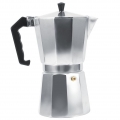Italienische Aluminium Mokkakanne Espresso Kaffeemaschine Herd Heimbürogebrauch (450 ml 9 Tassen)