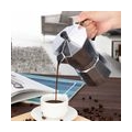 Kaffee Espresso Maschine, Mokkakanne aus Aluminium, 3 Tassen, 150 ml
