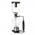 Siphon-Kaffeemaschine 3/5 Tassen Vakuum-Kaffeemaschine für Café-Bar-Küche-Büro Größe 160 x 110 x 360 mm