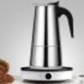Kaffeemaschine - silber 100ml