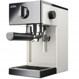 More about SOLAC Squissita Easy Ivory - Espressomaschine - 1050 W - 20 Riegel - Italienische Pumpe - Doppelcremesystem - Schwarz und Elfenb