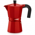 Italienische Kaffeemaschine monix m281709 / 9 Tassen / rot