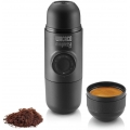 CYE Minipresso GR, tragbare Espressomaschine, Kompatibel gemahlener Kaffee, kleine Reisekaffeemaschine, manuell von Piston Actio