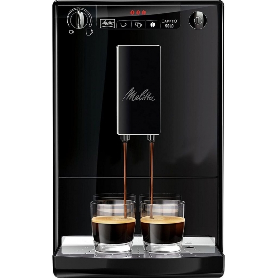 Melitta Caffeo Solo E 950-222 Kaffeevollautomat (Exzellenter Kaffee-Genuss dank Vorbrhfunktion und herausnehmbarer Brhgruppe) pu