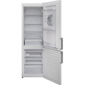 CONTINENTAL EDISON - Niedriger Kühlschrank mit Gefrierfach 268 l - Statische Kälte - Edelstahlgriffe - Weiß