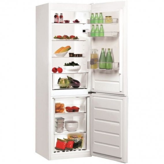 HOTPOINT HA8SN2EW - Kühlschrank mit Gefrierfach unten 328 L (230 + 98) - NO FROST - L 64 x H 194,5 - Weiß