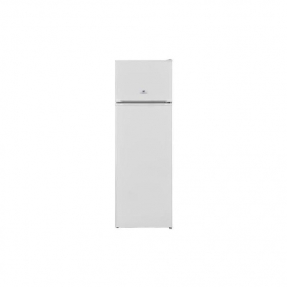 CONTINENTAL EDISON 2-türiger Kühlschrank 242,5L, Statische Kühlung, Weiß, B54 x H160 cm