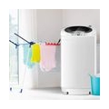 COSTWAY Waschmaschine, Waschvollautomat, Toplader, Miniwaschmaschine / 3,5kg / Pump/Display, +++
