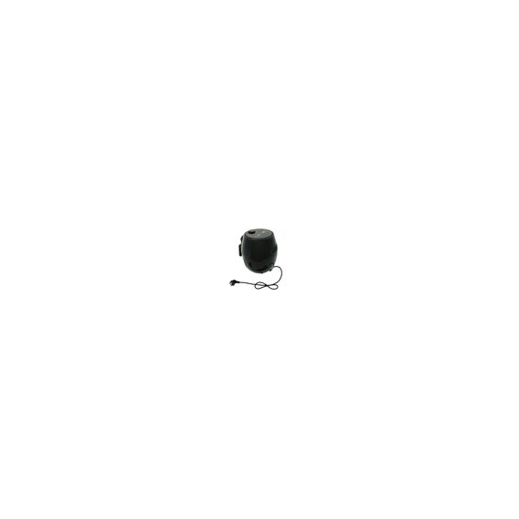Deski Heißluft Fritteuse 3,5 Liter 1400 W schwarz glänzend Kontrolllampe
